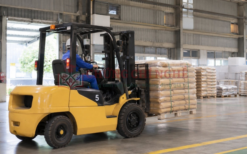 Học lái xe nâng Quận 7 Trọn gói