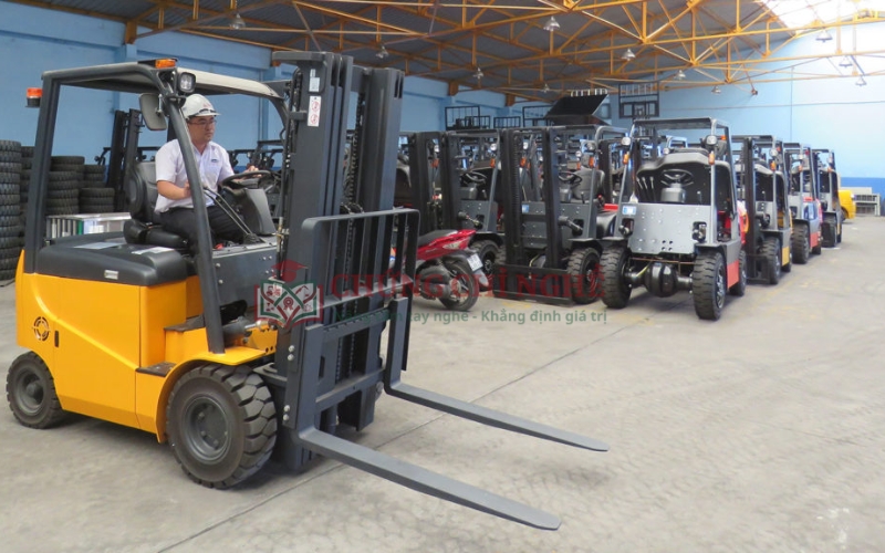 Những lỗi thường gặp khi Vận hành Xe nâng hàng