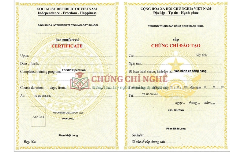 Nên chọn Trường cấp Chứng chỉ Lái Xe nâng nào giá rẻ?