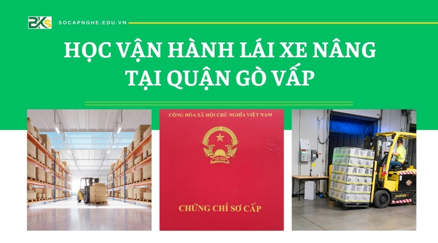 vận hành lái xe nâng hàng