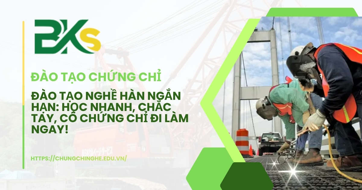 Đào tạo nghề Hàn ngắn hạn học nhanh