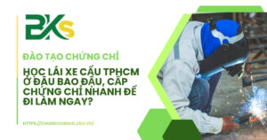 Học lái xe cẩu ở đâu bao đậu?