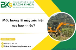 Mức lương lái máy xúc hiện nay bao nhiêu?