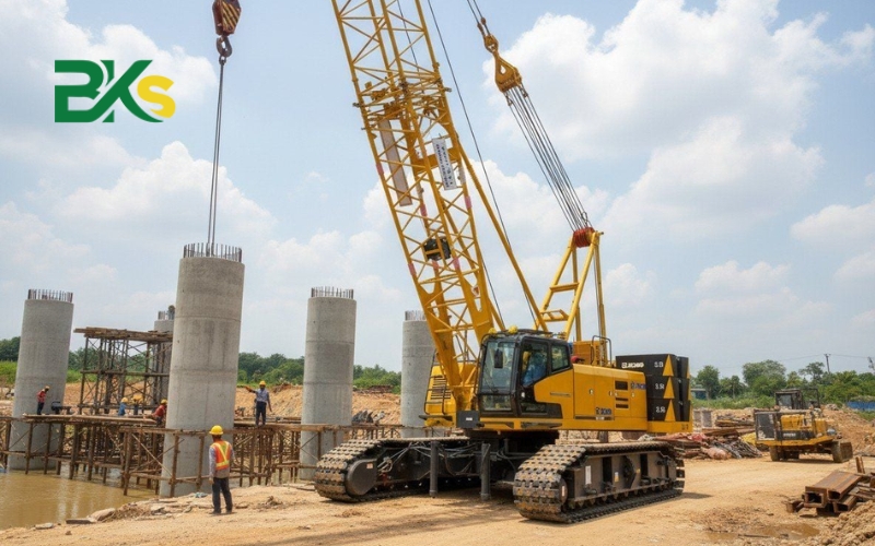 Tại sao học lái cẩu bánh xích là bước đi thông minh cho sự nghiệp?