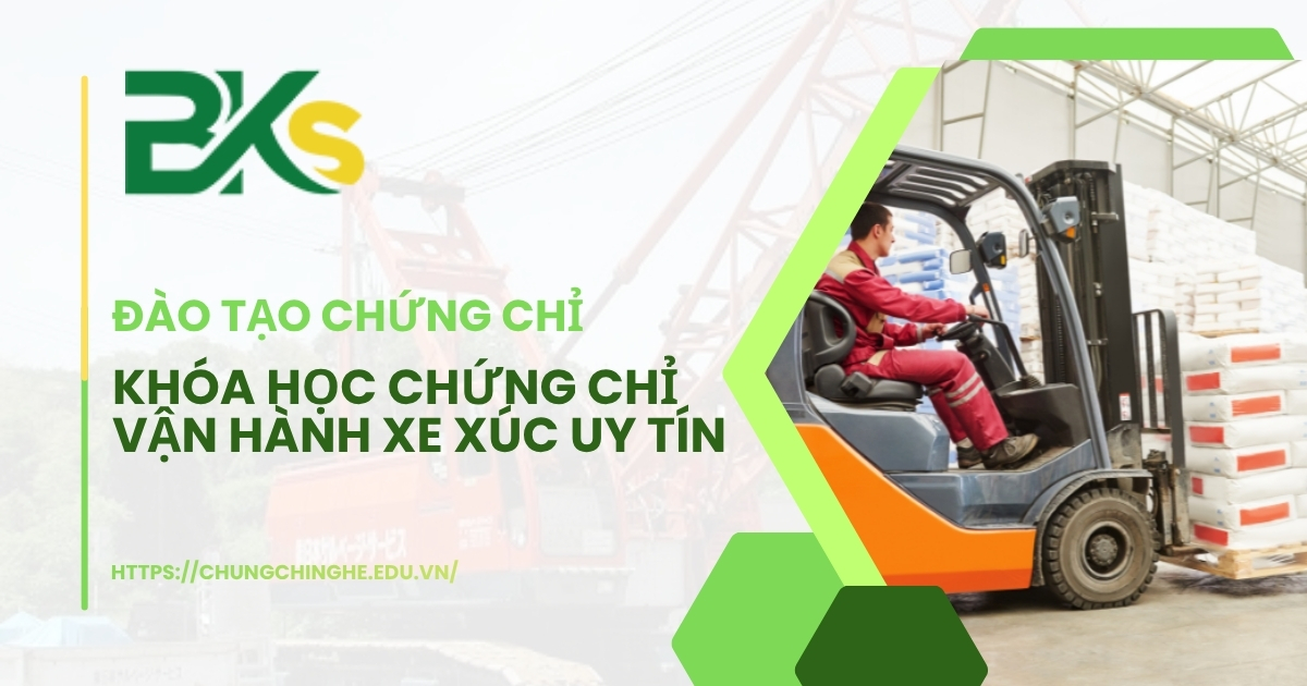 Sở hữu chứng chỉ xe nâng - Ra làm được việc ngay