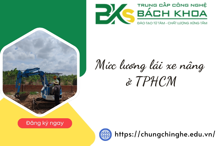 Mức lương lái xe nâng ở TPHCM