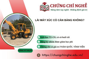 Lái Máy Xúc có cần bằng không?