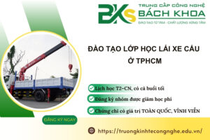 Đào tạo lớp học Lái Xe Cẩu ở TPHCM - Học phí trọn gói