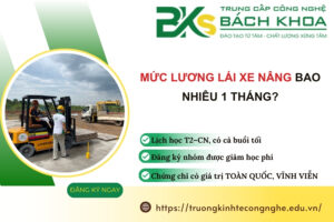 Mức lương lái xe nâng bao nhiêu 1 tháng?
