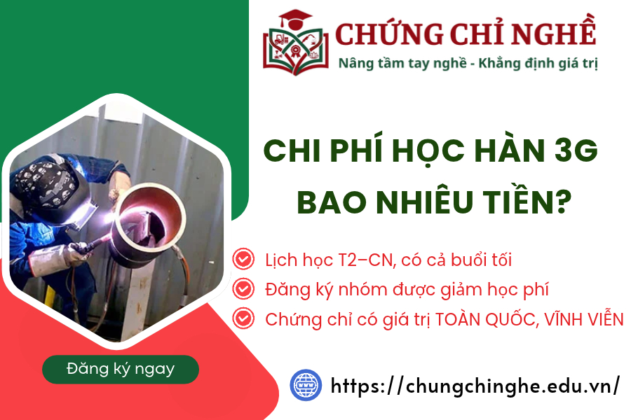 Chi phí học Hàn 3G bao nhiêu tiền?